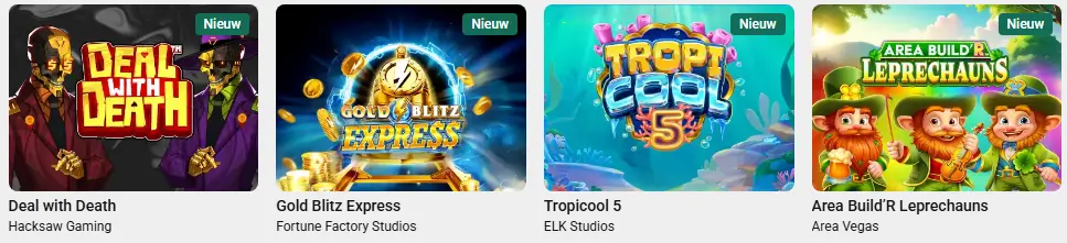 Exclusieve spellen UNIBET CASINO
