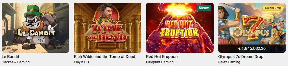 Soorten gokkasten die UNIBET CASINO