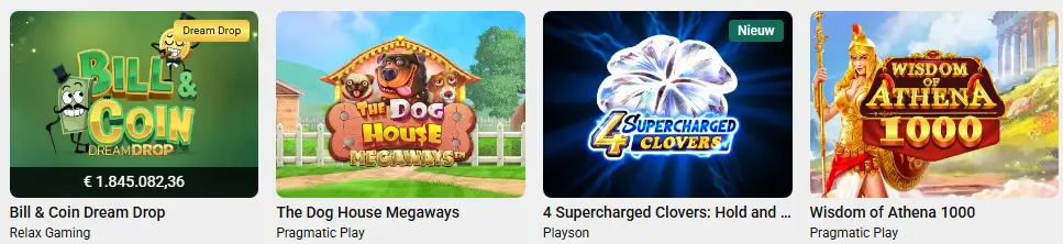 Inzetopties, limieten en UNIBET CASINO
